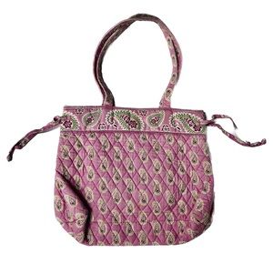 Vera Bradley Quilted Pink Medium Handbag/Tote